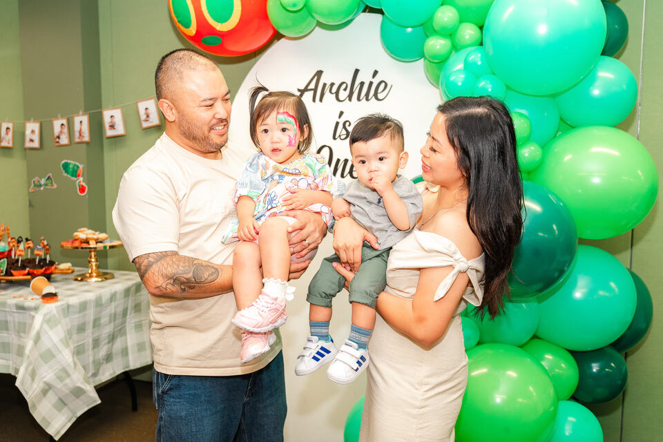 Archie 1st Birthday
