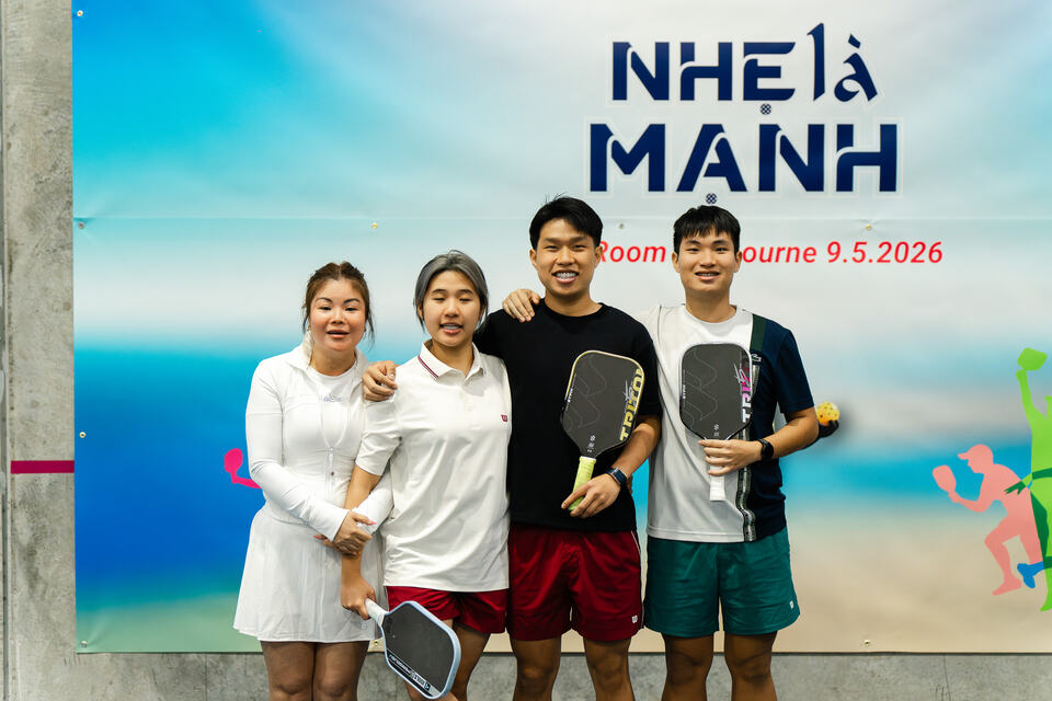 Pickleball nhe la manh