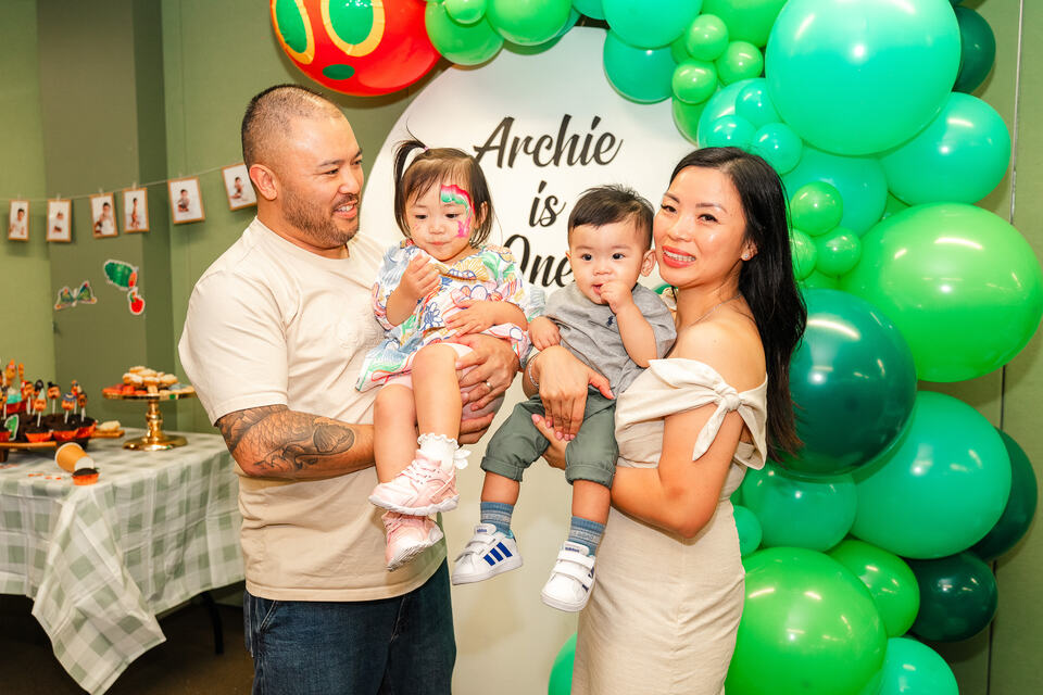 Archie 1st Birthday