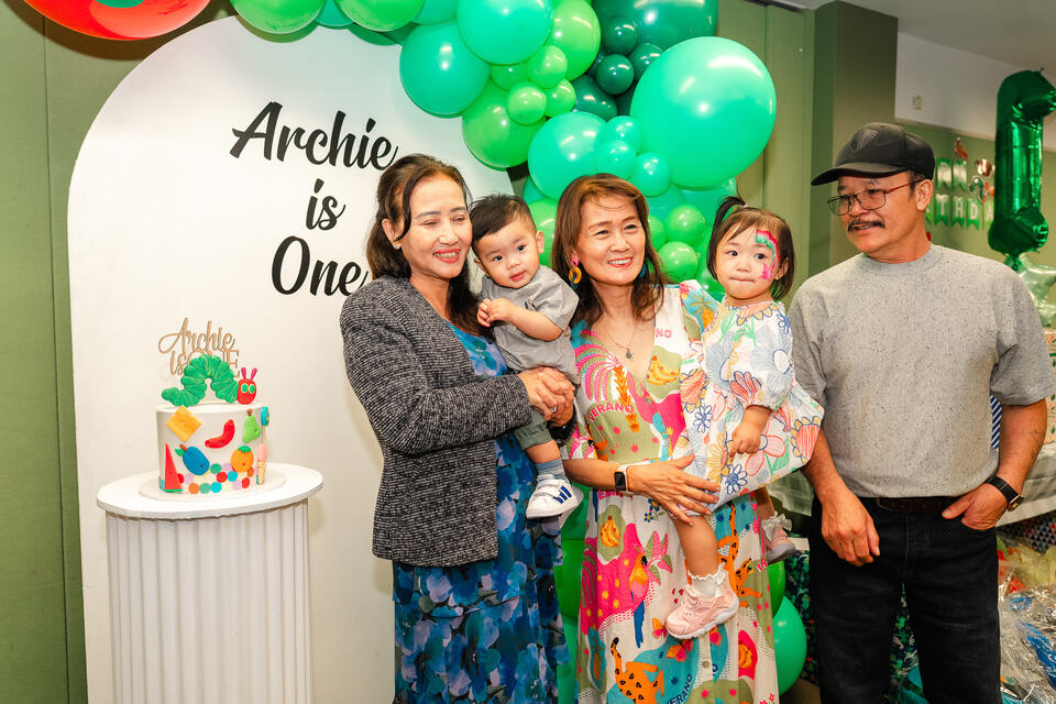 Archie 1st Birthday