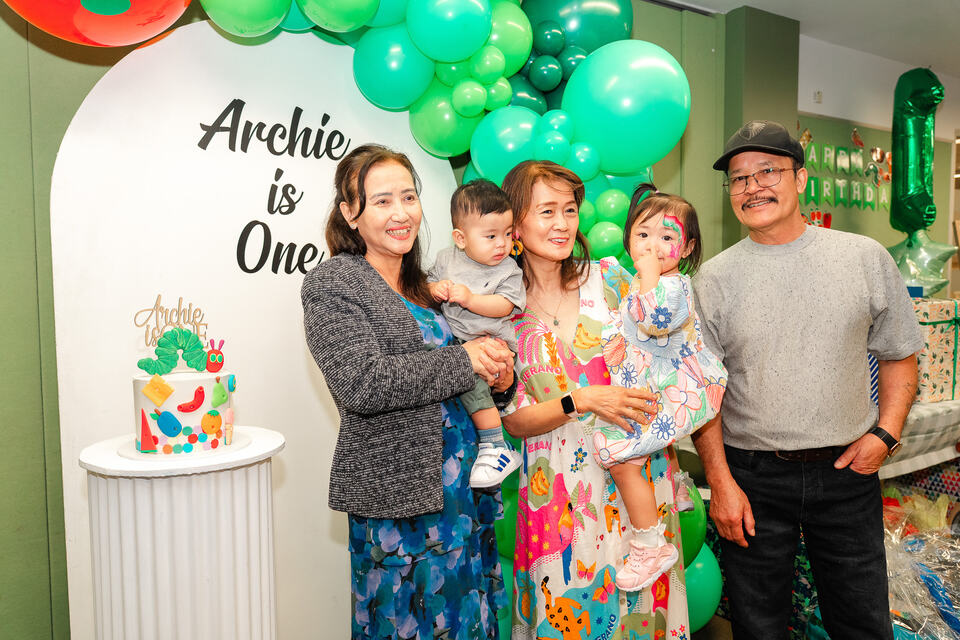 Archie 1st Birthday