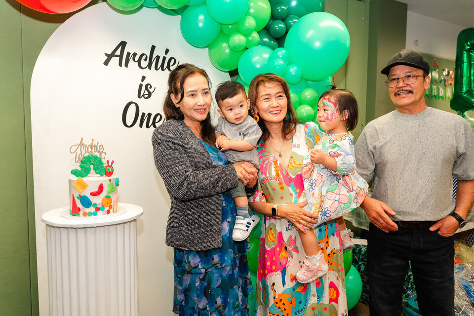 Archie 1st Birthday