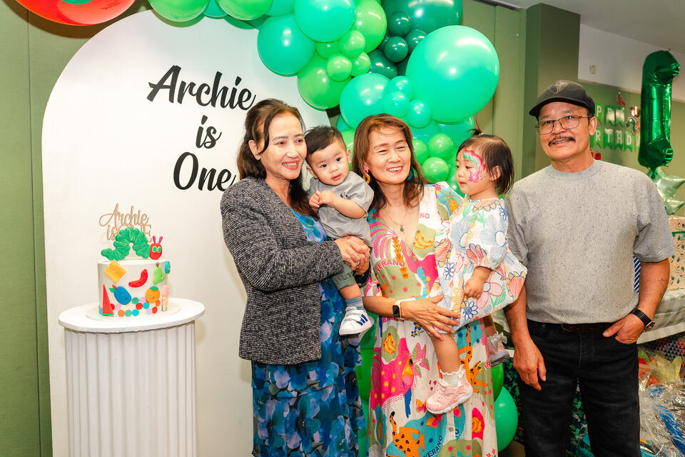 Archie 1st Birthday