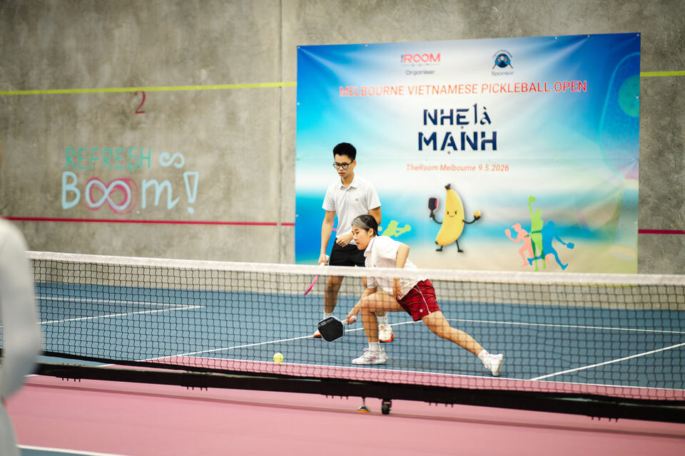 Pickleball nhe la manh