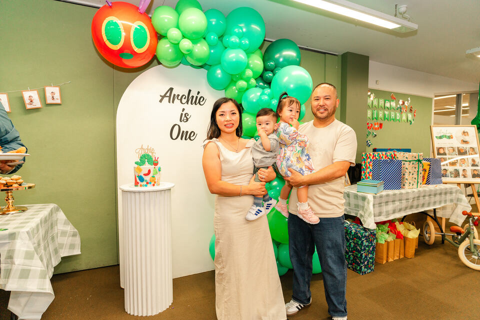 Archie 1st Birthday