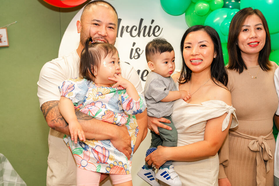 Archie 1st Birthday