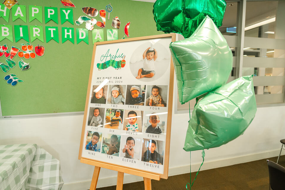 Archie 1st Birthday