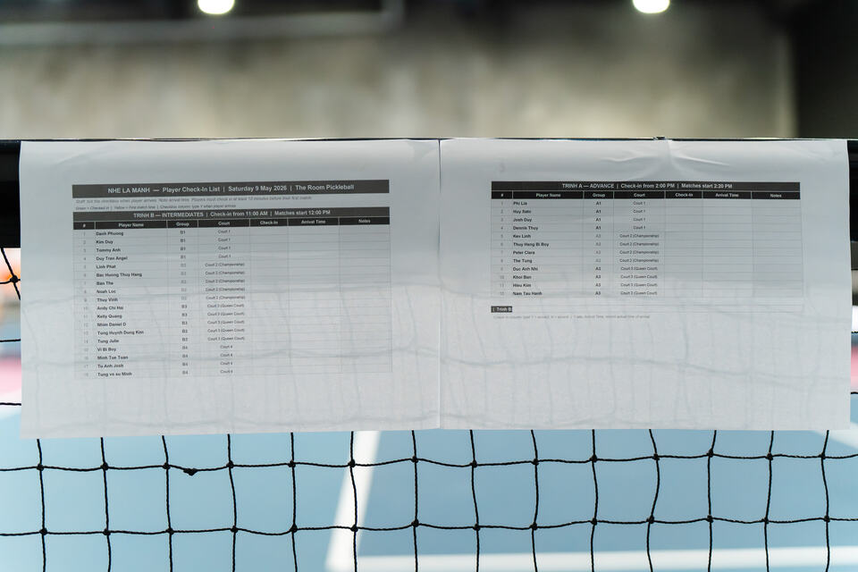 Pickleball nhe la manh