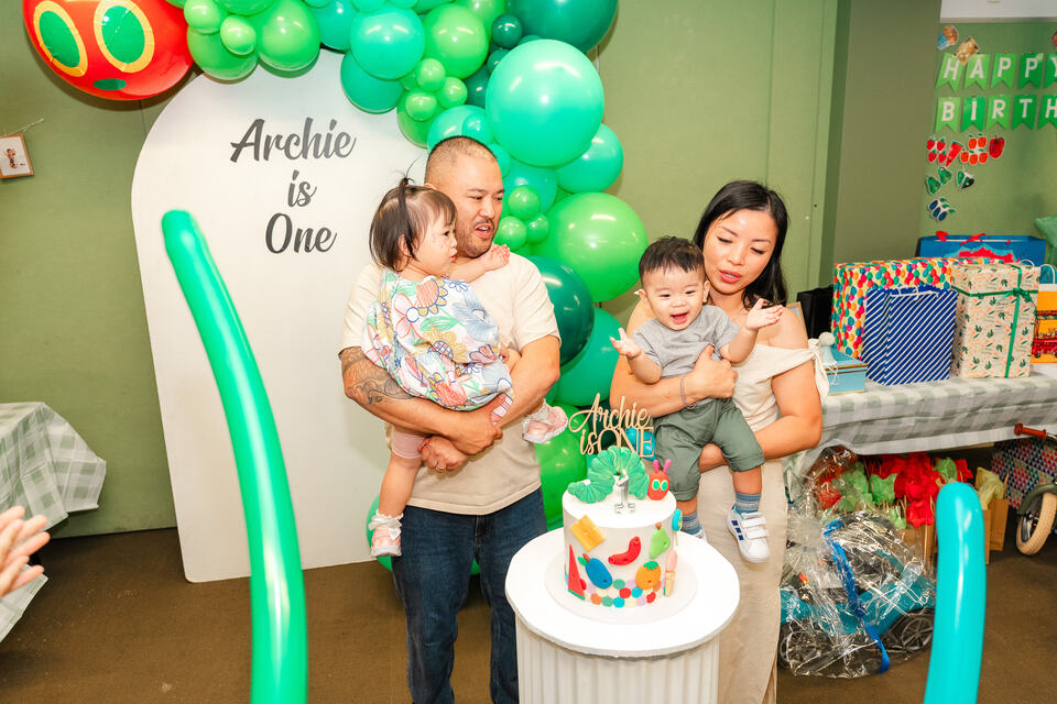 Archie 1st Birthday